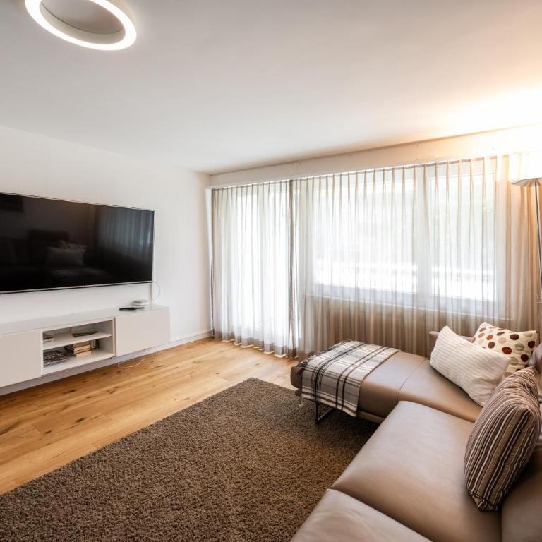4 Zi Familienwohnung Haus Ravaisch 14 Davos Dorf EG - Apartment mit 3 Schlafzimmern - 13