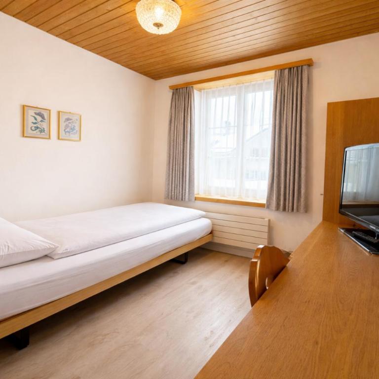 Golf Hotel Des Alpes - Standard Einzelzimmer mit Gemeinschaftsbad - 1