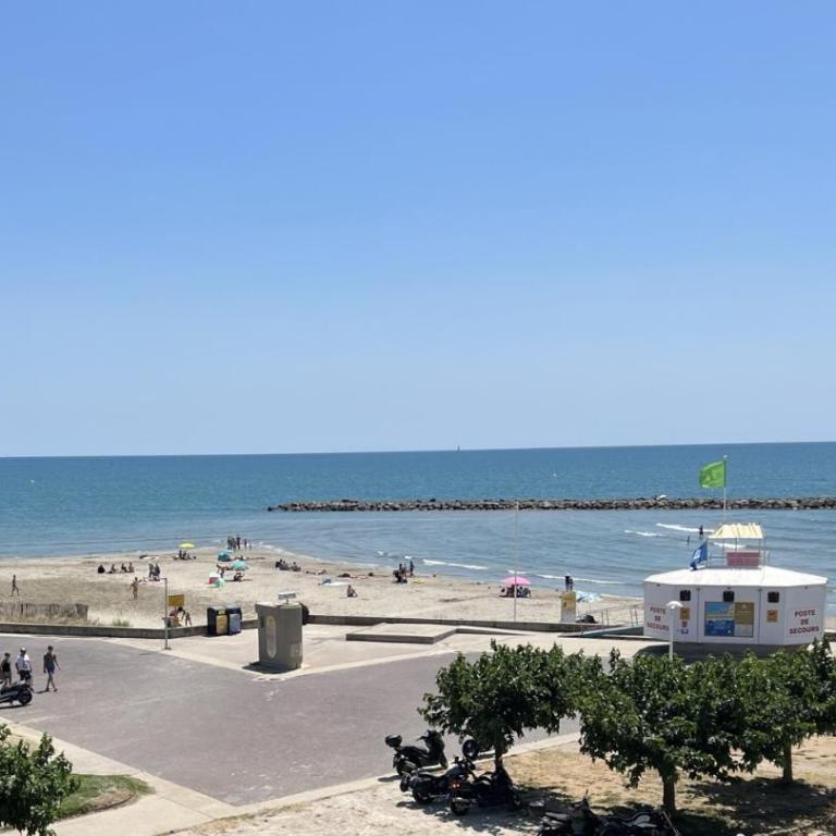 Appartement vue mer première ligne 2 balcons - Appartement 2 Chambres avec Balcon et Vue sur la Mer - 14