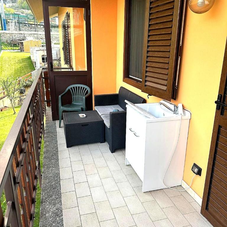 Chez Seresin Aosta Pila 60mq zona BBQ Garage per Moto Sci Bici e Netflix - Appartamento con 1 Camera da Letto, Balcone e Vista Montagna - 7
