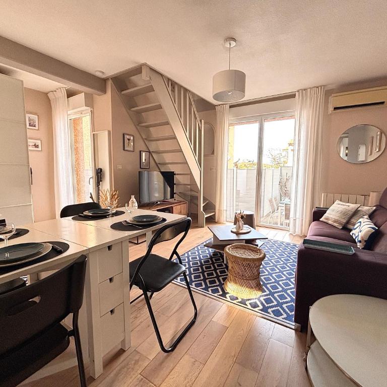 Maison T3 avec piscine - 4 personnes - Two-Bedroom House - 8