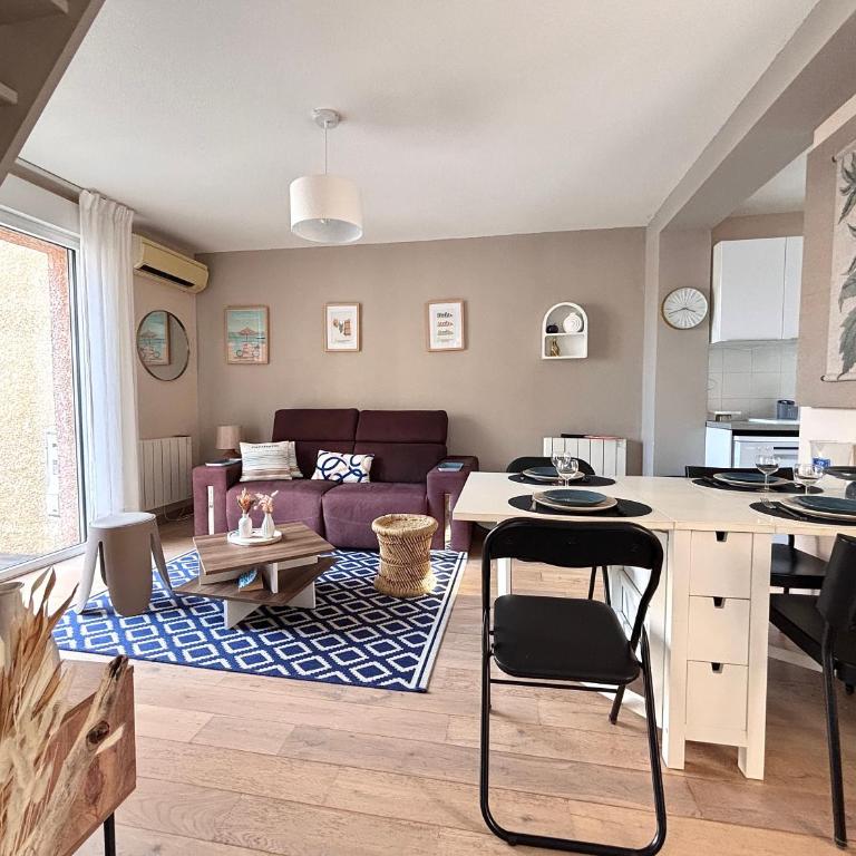 Maison T3 avec piscine - 4 personnes - Two-Bedroom House - 9
