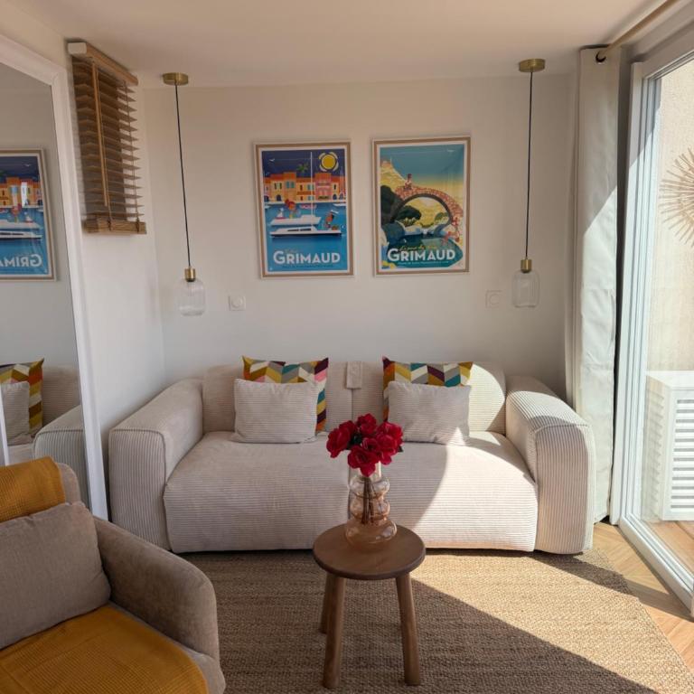 Suite romantique vue mer, balneo et jardin - Apartment mit 1 Schlafzimmer - 46