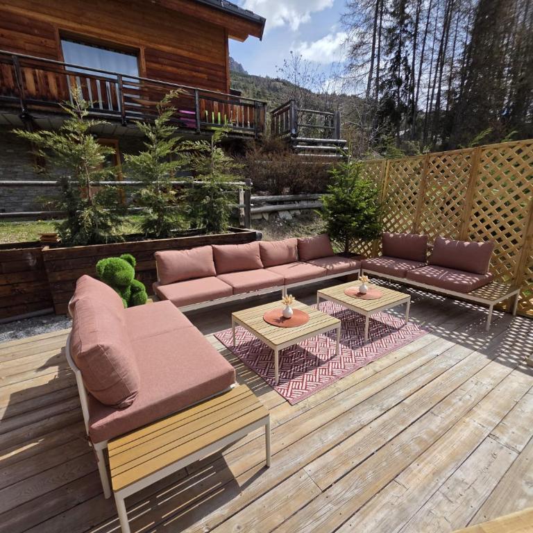 Chalet La Tanière 14 Pers - piscine chauffée et sauna - Vars Saint Marcellin - Chalet - 14