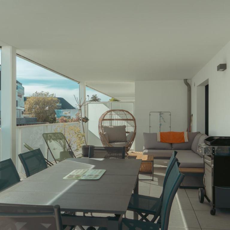 Appartement terrasse, hippodrome Pornichet, 6 personnes - Apartment mit 3 Schlafzimmern - 32