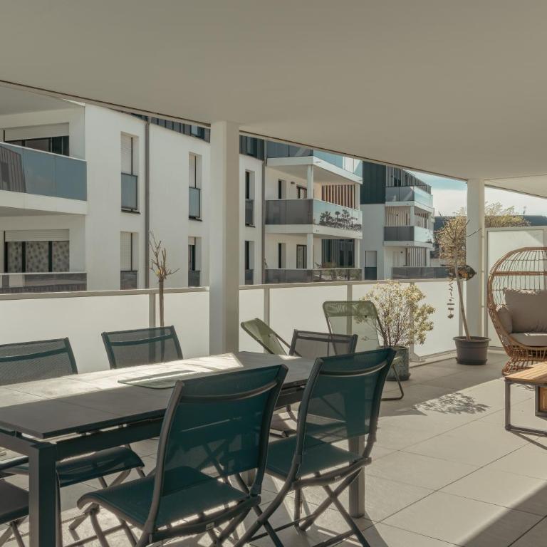 Appartement terrasse, hippodrome Pornichet, 6 personnes - Apartment mit 3 Schlafzimmern - 33