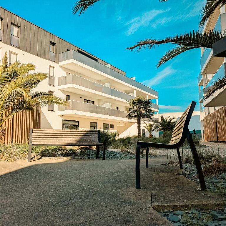 Appartement terrasse, hippodrome Pornichet, 6 personnes - Apartment mit 3 Schlafzimmern - 47