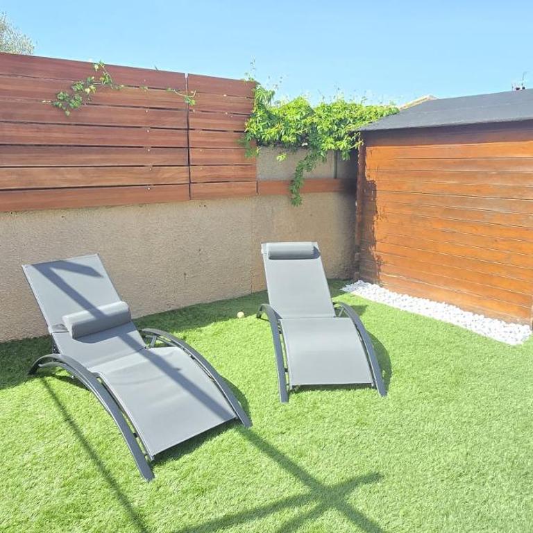 Villa Les Romarins Piscine Clim Wifi 3 chambres - Villa con 3 Camere da Letto - 16