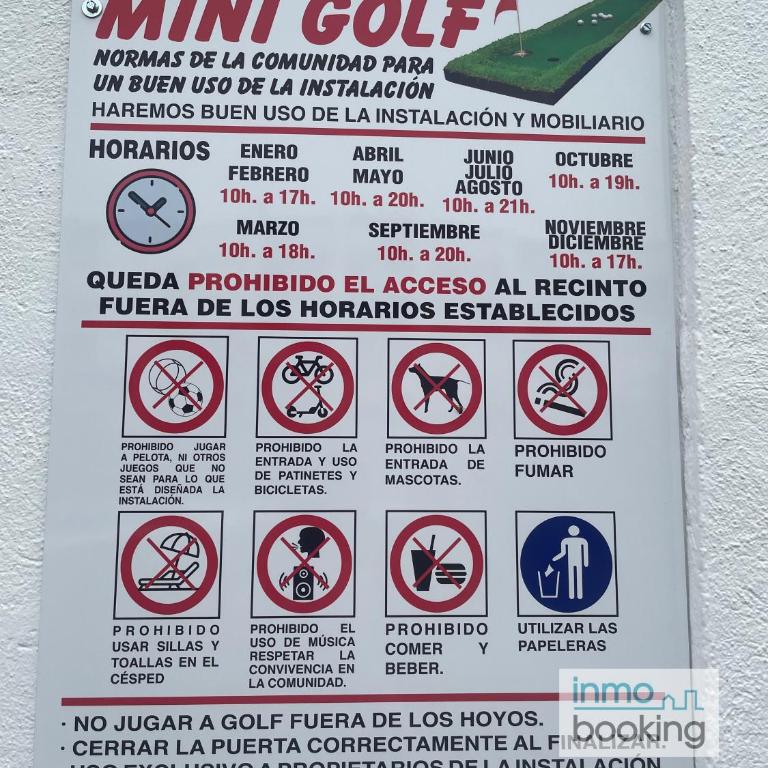 Beach Pineda, playa, climatizado, piscina Y mini golf - One-Bedroom Apartment - 15