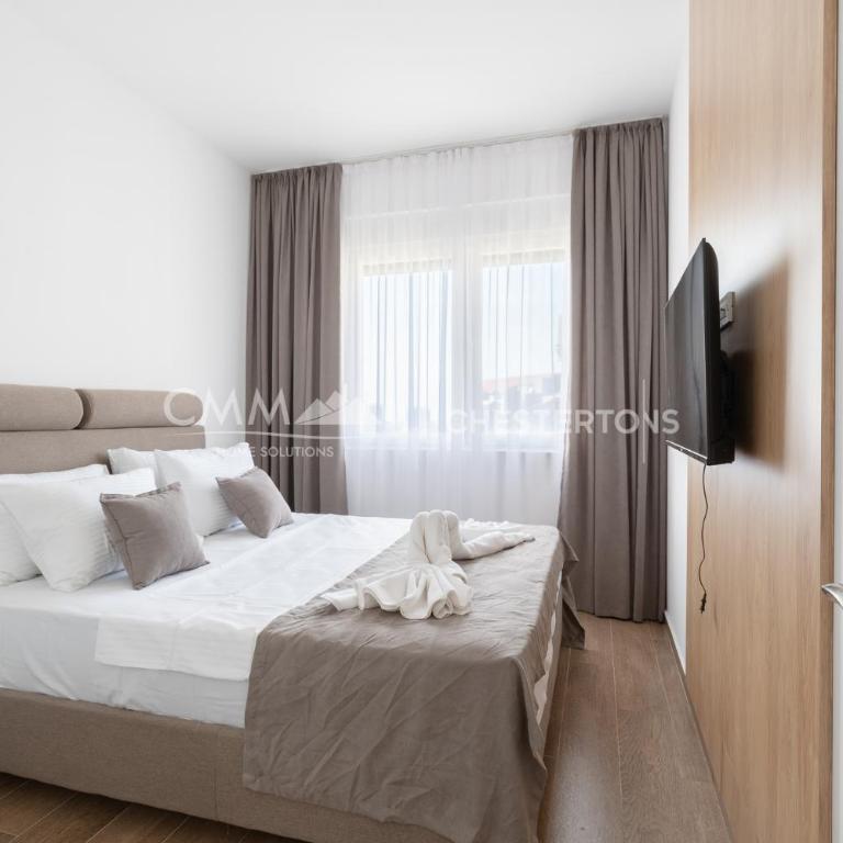 Warm-colored stylish apartment - Apartman s 1 Spavaćom Sobom i Terasom - 9
