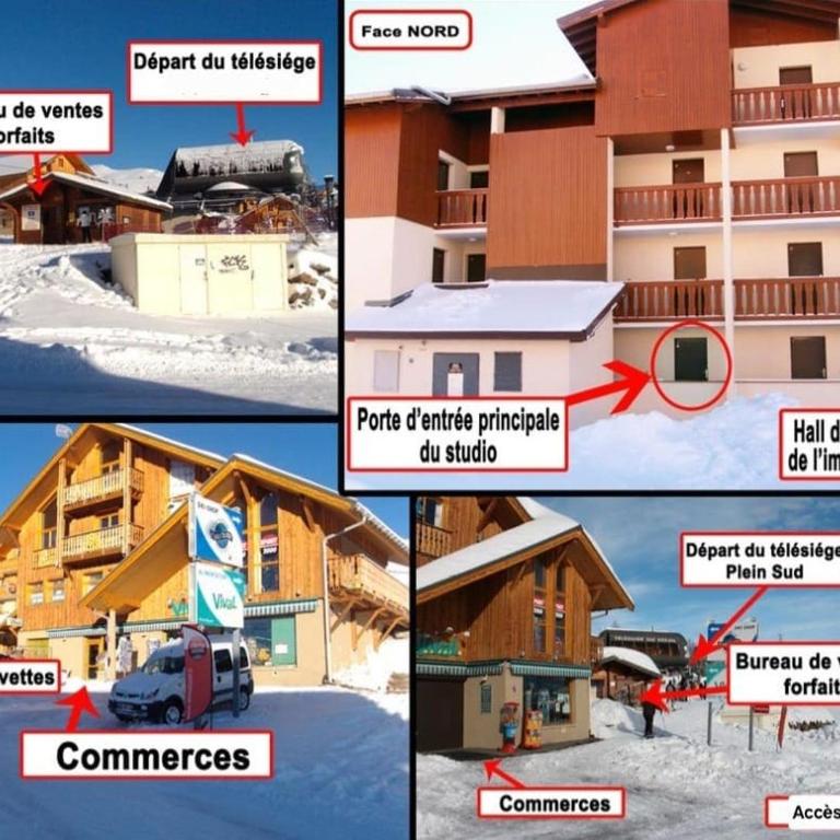 Appartement Chaleureux- pied de pistes - Appartement 2 Chambres - 17