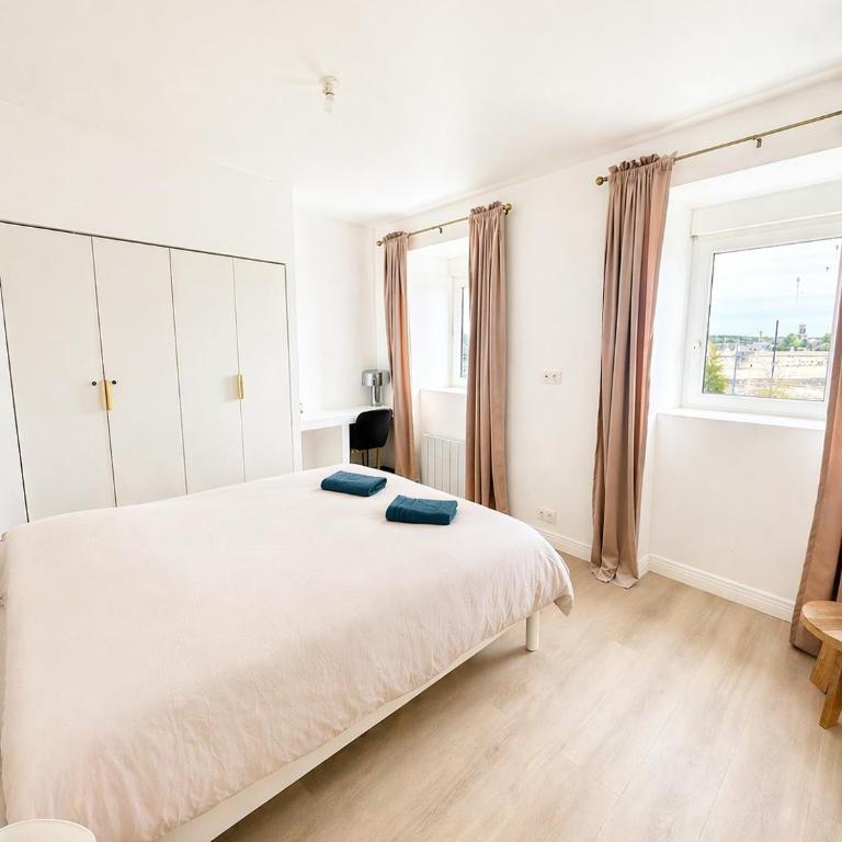 Vue port & ville close-parking privé à 500m - Appartement 3 Chambres - 16