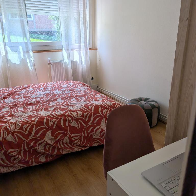 Chambre cozy, vue sur jardin, proche Tram centre ville & aéroport - Doppelzimmer mit Gartenblick - 2