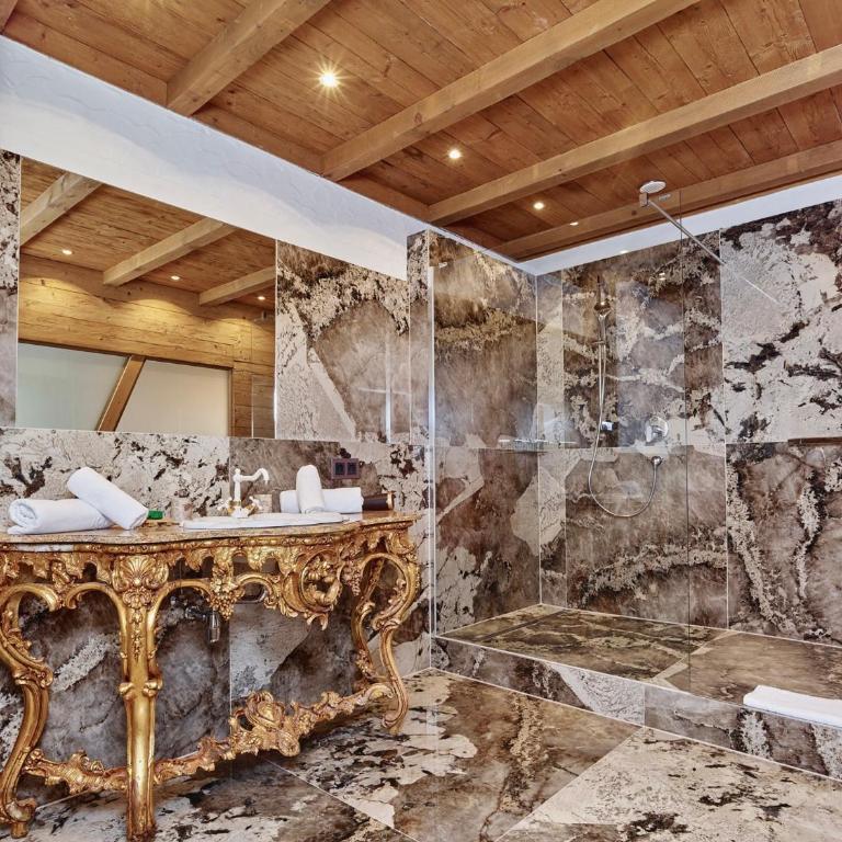 Jagd Chalet - Apartment mit Bad - 5