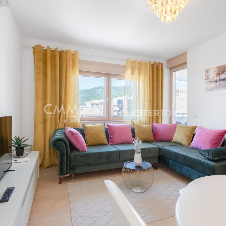 Premium Luxury Sea View Apt in Becici - One-Bedroom Apartment - 6