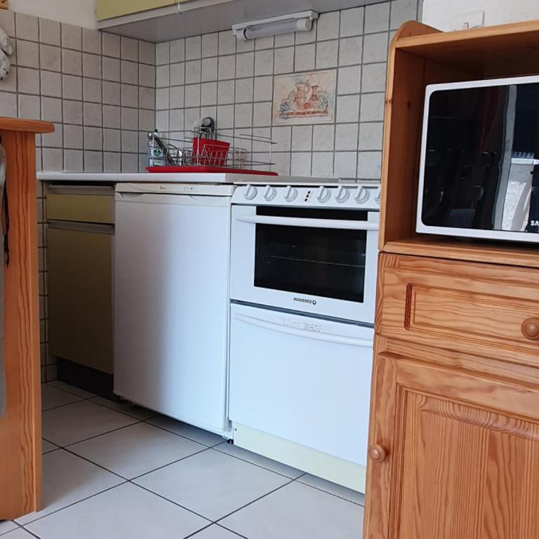 Studio Montagne pour 4 à Serre Chevalier, Balcon, Parking Privé, Proche Pistes et Navette Gratuite - FR-1-762-45 - Studio - 3