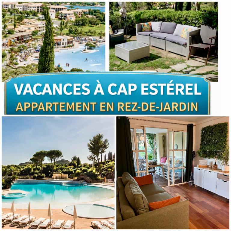 CAP ESTÉREL Famille - Multisports- Appartement 4 personnes en Rez de Jardin - vue Mer -Terrasse -Parking - - Appartement 1 Chambre - 9
