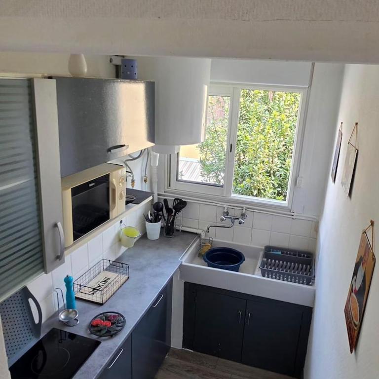 studio climatisé 150 m de la plage - Studio - 8