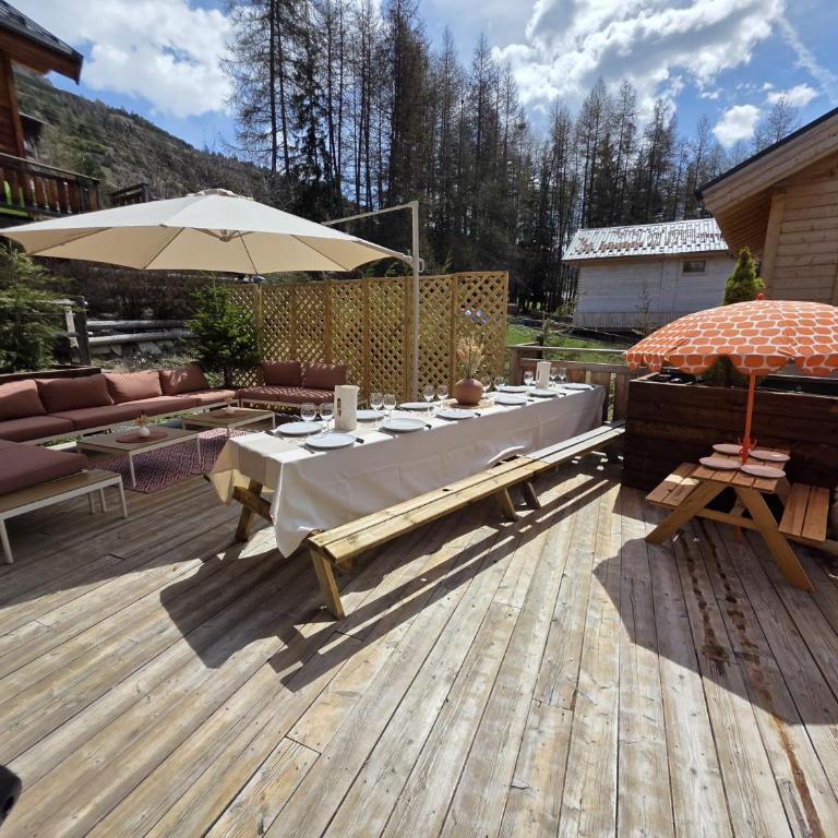Chalet La Tanière 14 Pers - piscine chauffée et sauna - Vars Saint Marcellin - Chalet - 17