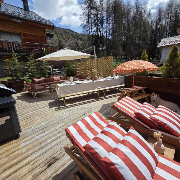 Chalet La Tanière 14 Pers - piscine chauffée et sauna - Vars Saint Marcellin - Chalet - 25