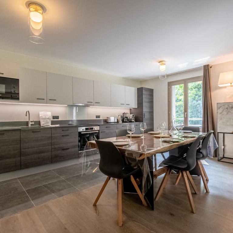 Bel appartement moderne avec sauna et parking à Chamonix - FR-1-343-246 - Apartamento - 3