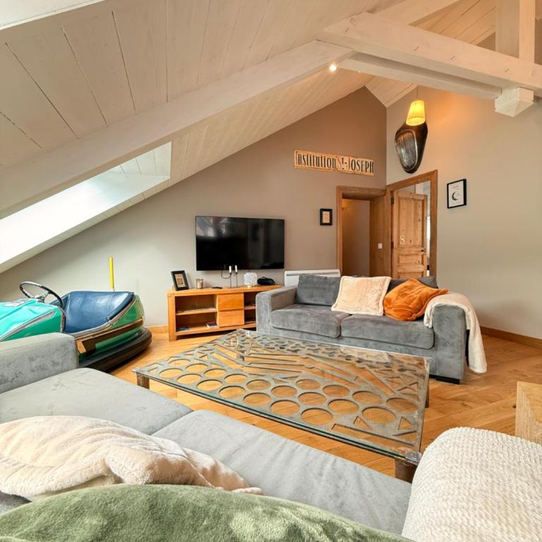 Dernier étage et jardin suspendu face au Sancy - Apartment mit 3 Schlafzimmern - 66