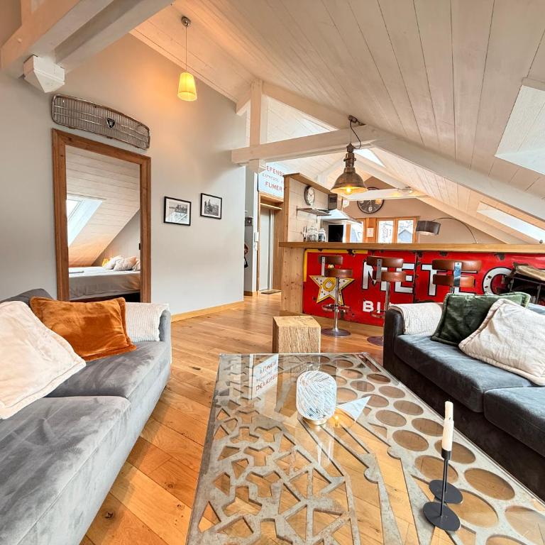 Dernier étage et jardin suspendu face au Sancy - Apartment mit 3 Schlafzimmern - 62
