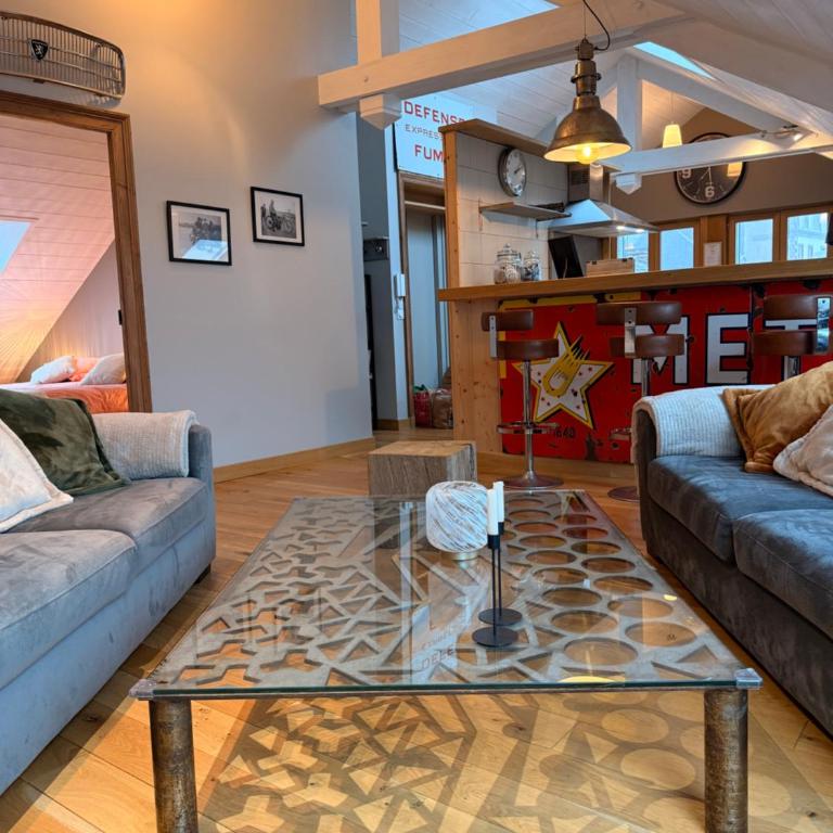 Dernier étage et jardin suspendu face au Sancy - Apartment mit 3 Schlafzimmern - 77