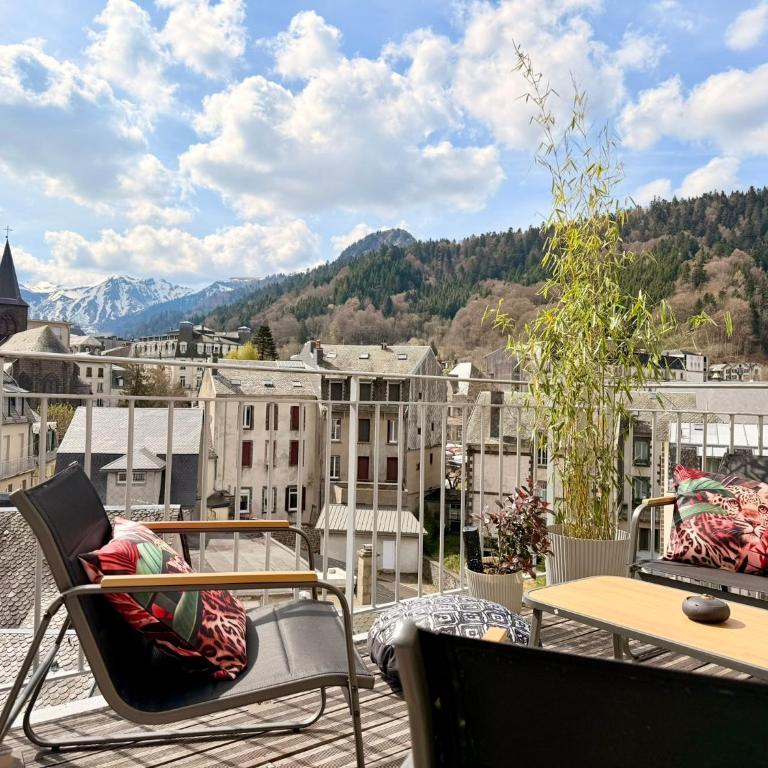 Dernier étage et jardin suspendu face au Sancy - Apartment mit 3 Schlafzimmern - 82