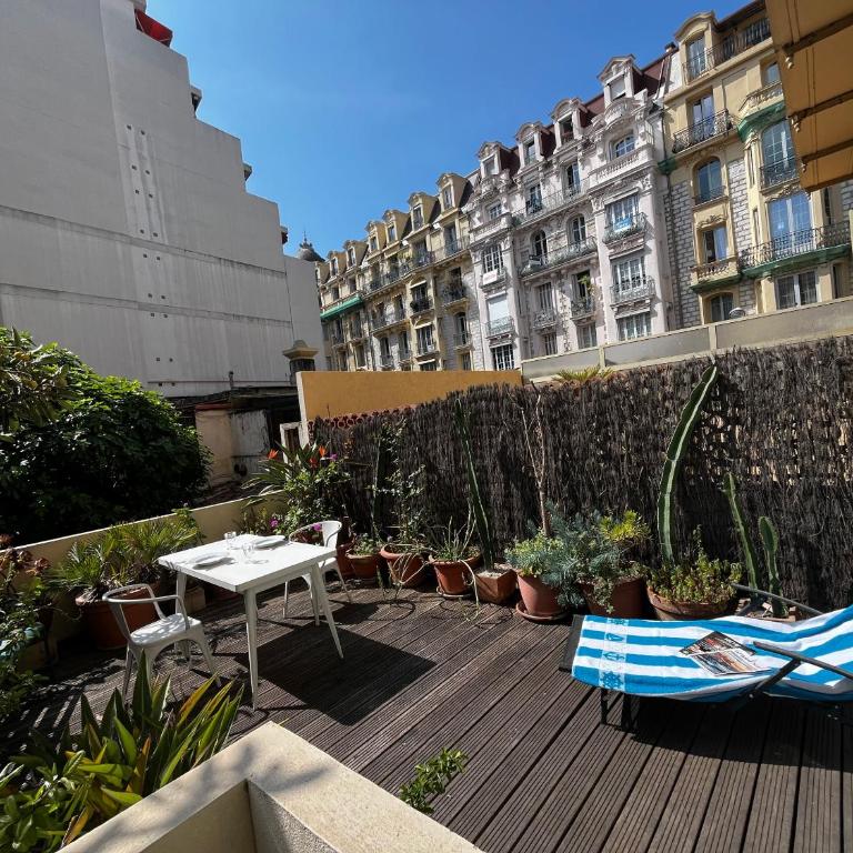 AA G Terrasse Esprit 2 Grimaldi Promenade des Angl - Studio avec Terrasse - 16