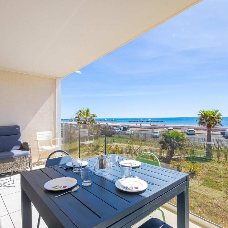 Valras-Loc Archipel Capri - Murmures des Vagues - Deluxe One-Bedroom Apartment with Ocean View - 2
