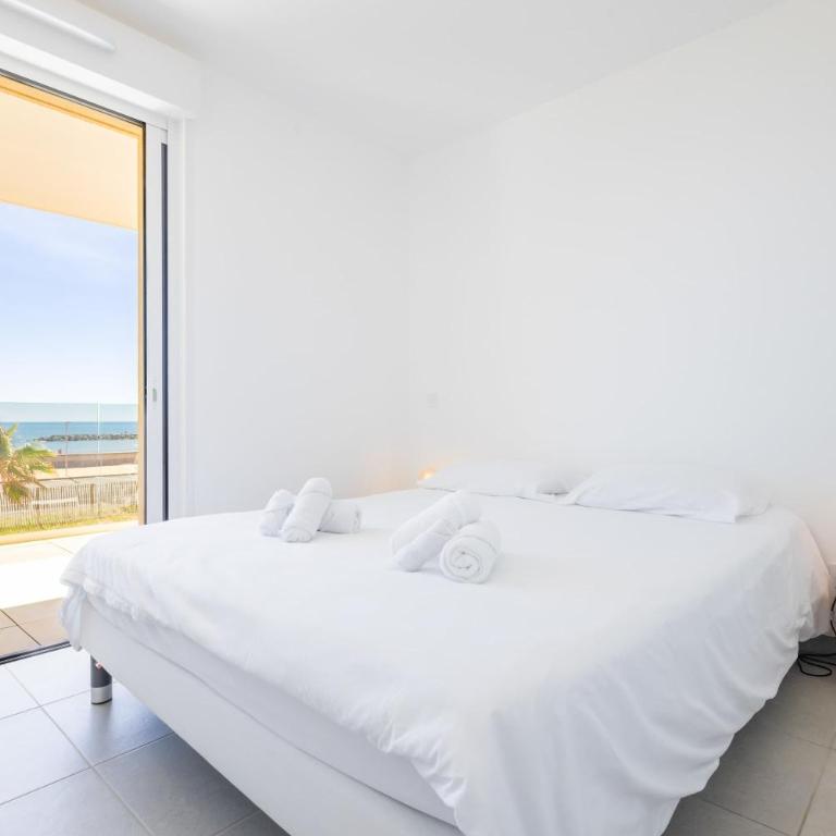 Valras-Loc Archipel Capri - Murmures des Vagues - Deluxe One-Bedroom Apartment with Ocean View - 3