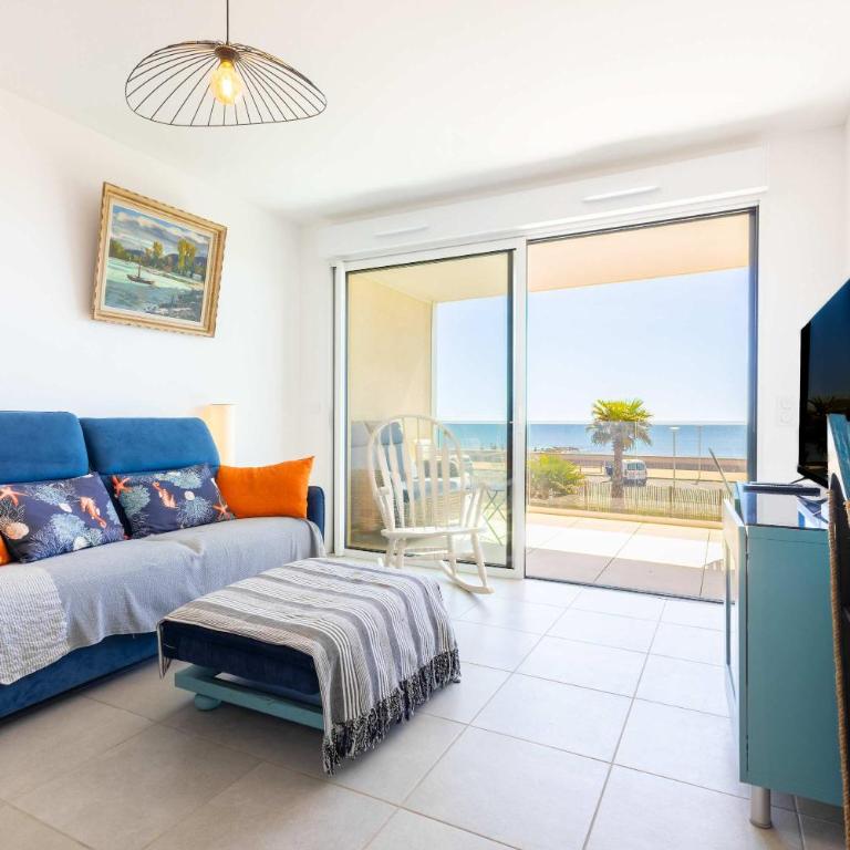 Valras-Loc Archipel Capri - Murmures des Vagues - Deluxe One-Bedroom Apartment with Ocean View - 10