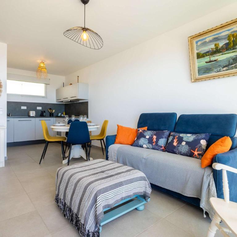 Valras-Loc Archipel Capri - Murmures des Vagues - Deluxe One-Bedroom Apartment with Ocean View - 17