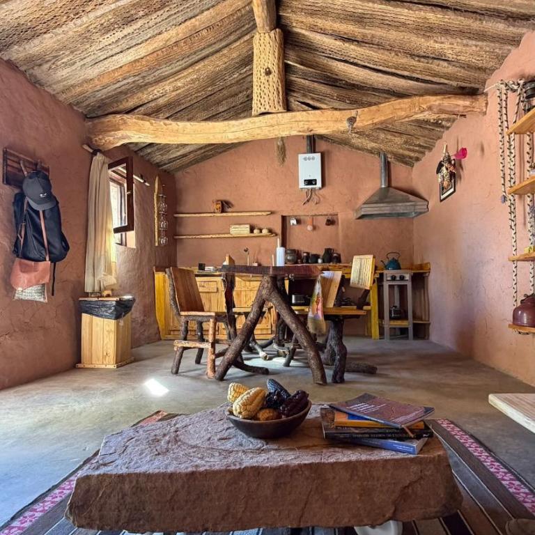 Las Cuevas - Casa de adobe en Huachichocana - One-Bedroom Chalet - 1