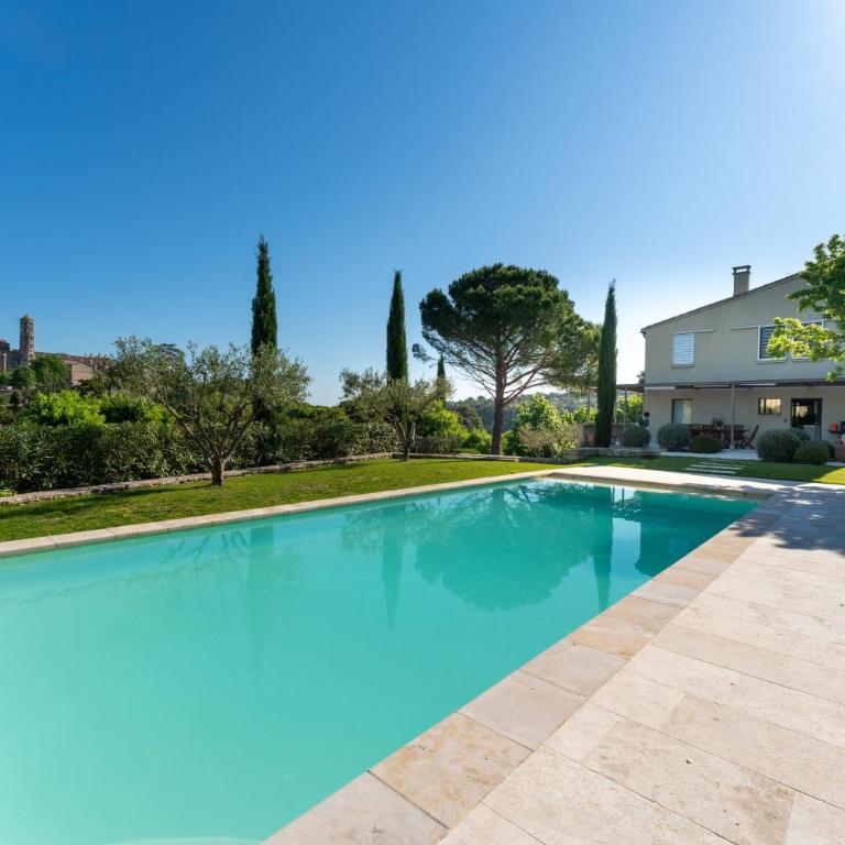 Maison d'architecte avec piscine - Villa - Vue sur Jardin - 1