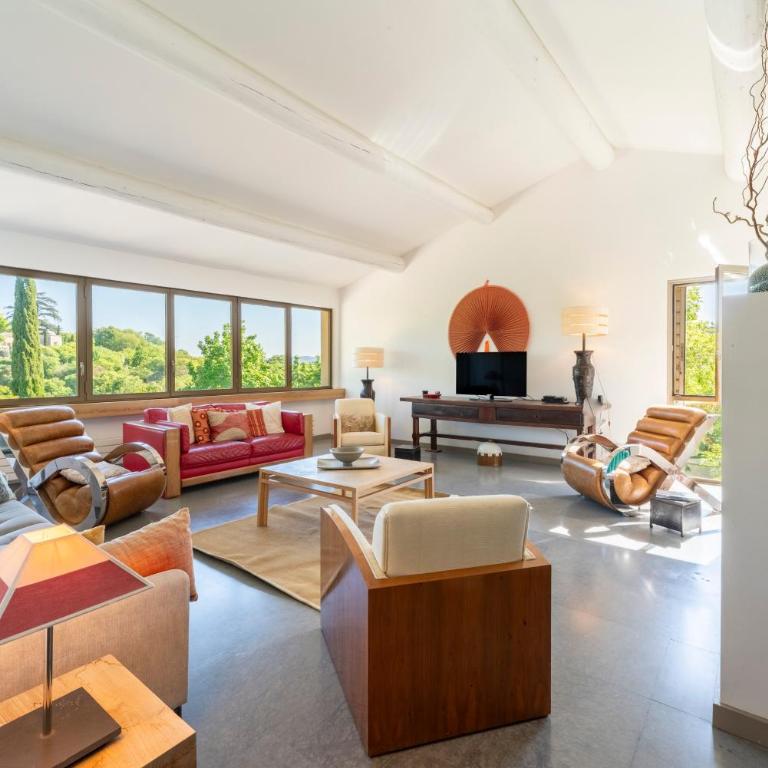 Maison d'architecte avec piscine - Villa - Vue sur Jardin - 6
