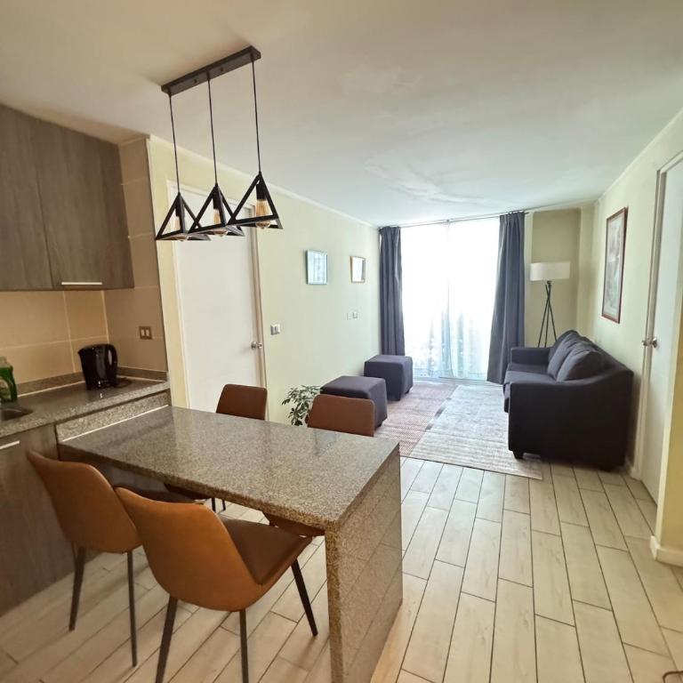 Apartment in the Heart of Santiago - 2 Bedrooms & 2Bathrooms & Parking - Two-Bedroom Apartment - 1