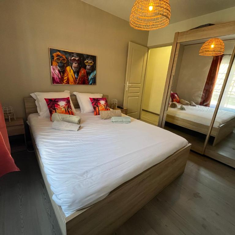Loft Moderne rénové Clim Fibre 10 min centre à pied - Two-Bedroom Apartment - 21
