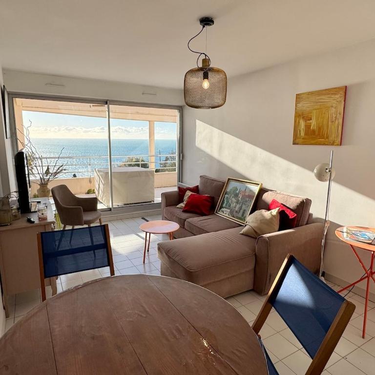 Vue mer, 2 chambres terrasse piscine et garage - Apartment mit 2 Schlafzimmern und Meerblick - 15