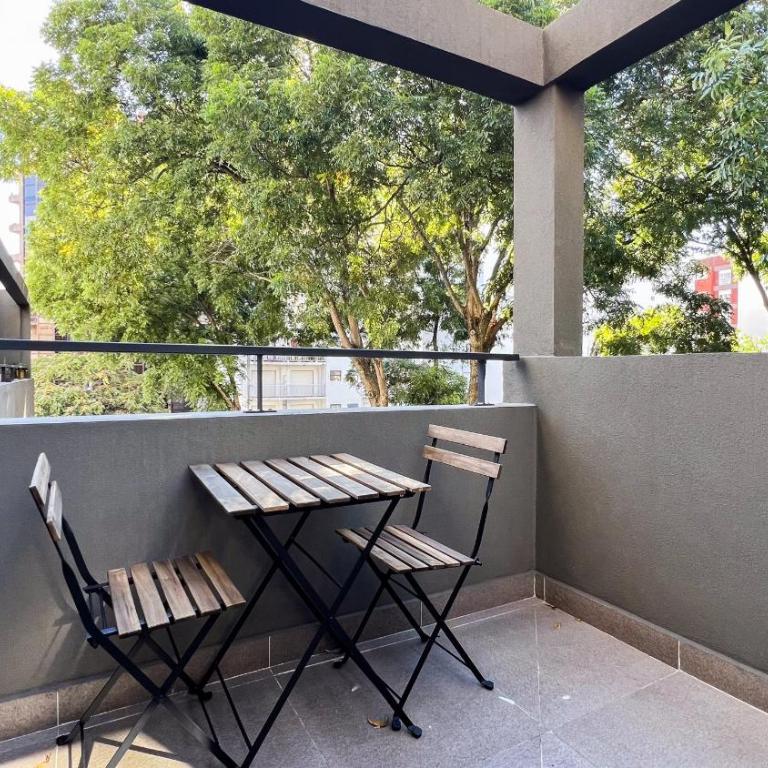 Depto Nayla - Studio en macrocentro para 2 personas con balcon - Hola Sur - Estudio - 5