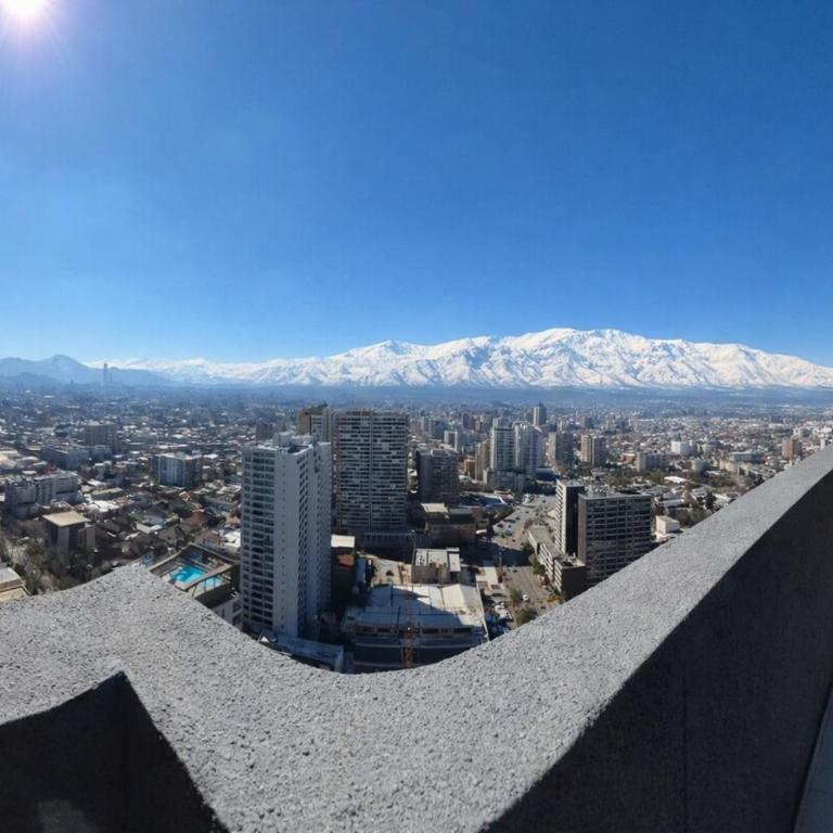 Andes View Rooftop 1 Min Metro Gym - One-Bedroom Apartment - 8