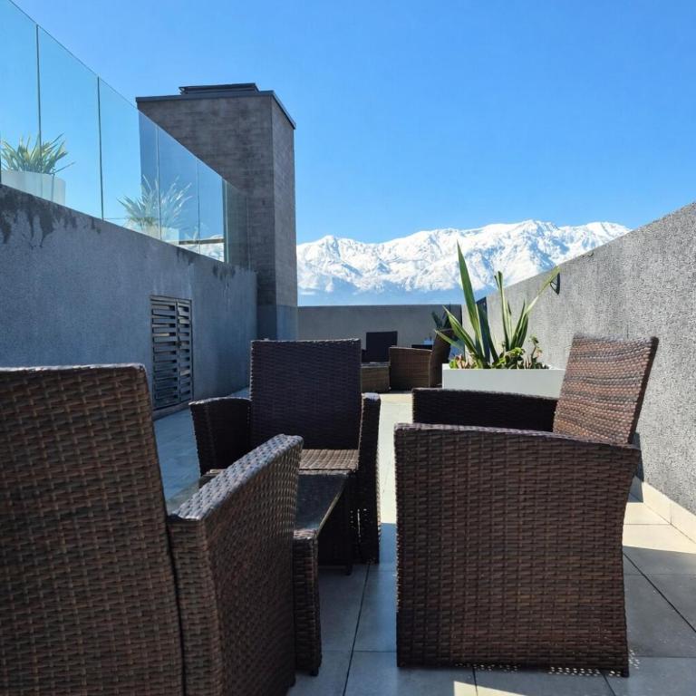 Andes View Rooftop 1 Min Metro Gym - One-Bedroom Apartment - 11