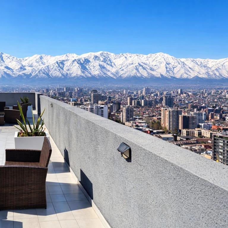 Andes View Rooftop 1 Min Metro Gym - One-Bedroom Apartment - 1