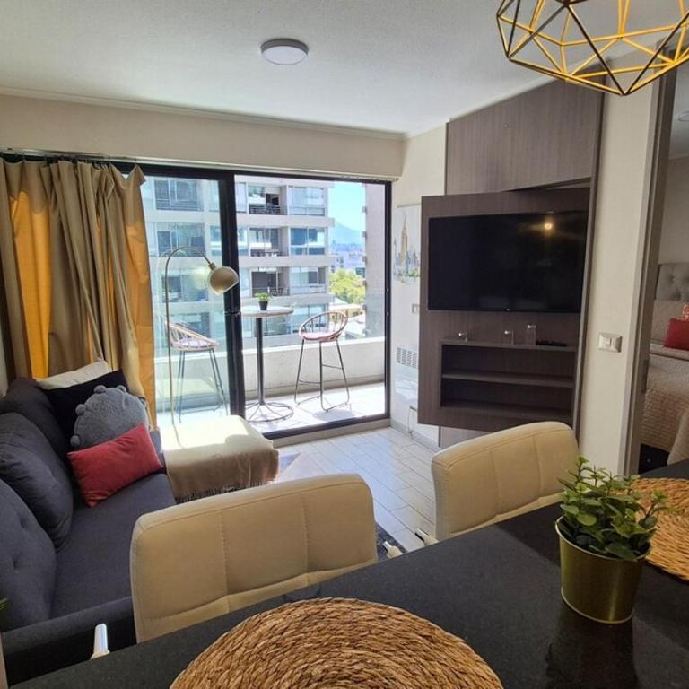 Andes View Rooftop 1 Min Metro Gym - One-Bedroom Apartment - 17