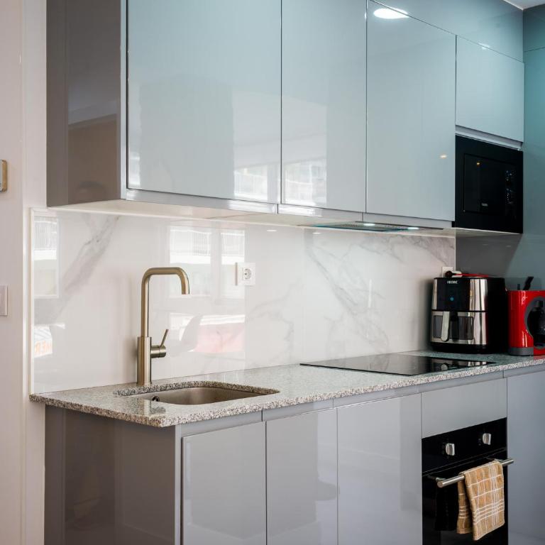 Apartamento a 100 metros Playa San Antonio Cullera 1-8 personas - Four-Room Apartment - 34
