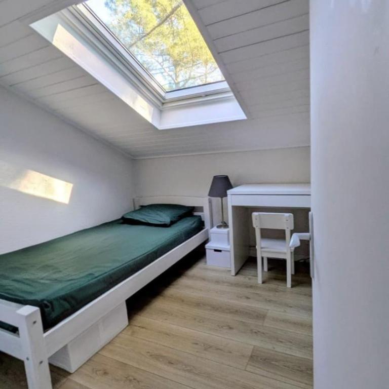 Lacanau Océan, maison 6p, grande terrasse sous les pins, golf, piscine & océan à vélo - Four-Bedroom House - 8