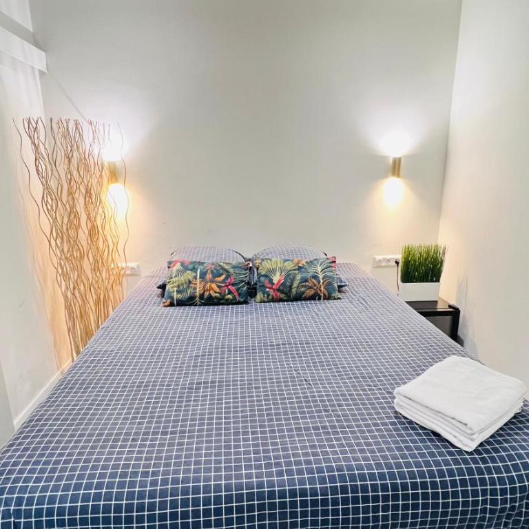 A 100m de Monaco, café de paris, plage - Chambre Double - 1