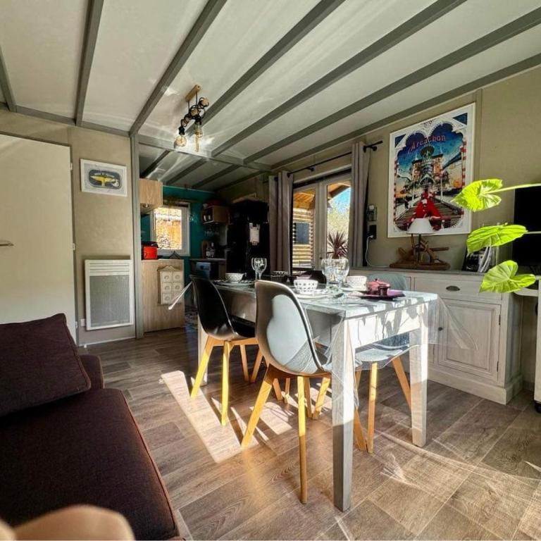 Air-conditioned chalet with pool near Arcachon - Chalet 2 Chambres - 16