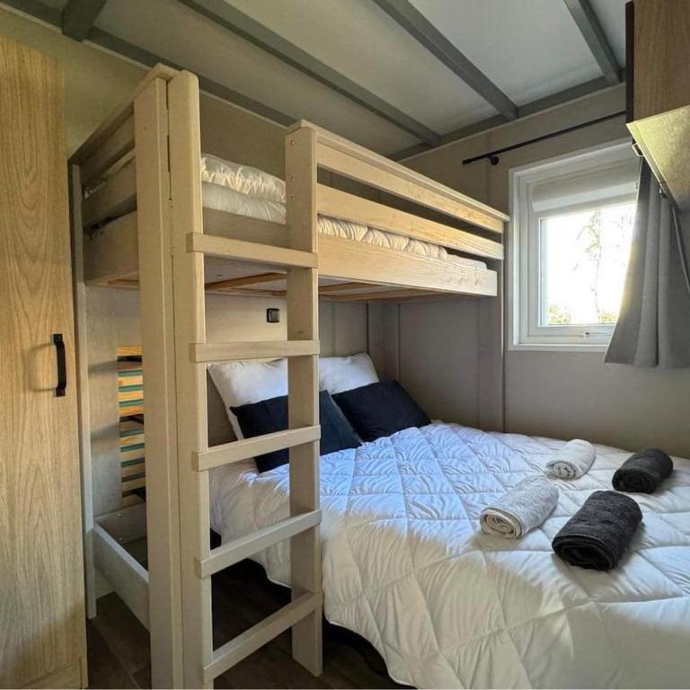 Air-conditioned chalet with pool near Arcachon - Chalet 2 Chambres - 18